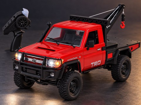 JOKOMISIADA Samochód zdalnie sterowany Toyota Land Cruiser 1:12 4×4 Wyciągarka RC0766