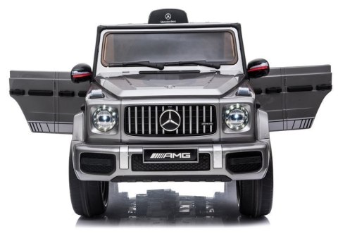 LEAN CARS Auto na Akumulator Mercedes G63 AMG Srebrny Lakierowany BBH-002