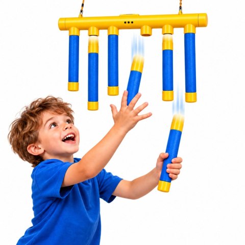 LEAN Toys Gra Zręcznościowa Spadające Patyki Wyzwanie Szybka Reakcja Refleks Łapanie