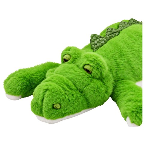 LEAN Toys Pluszowy Krokodyl Maskotka Przytulanka Obciążeniowe Łapki Zielony 75 cm