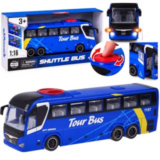 JOKOMISIADA Interaktywny AUTOKAR - otwierany autobus z światłem i dźwiękiem 1:16 ZA6388
