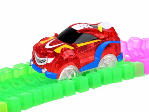 JOKOMISIADA Tor fluo świeci auto na pilota 656cm dźwięk ZA3309