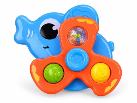 JOKOMISIADA Zestaw spinnerów sensorycznych Pop It z przyssawkami x3 zwierzątka ZA6340