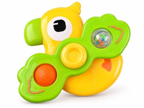 JOKOMISIADA Zestaw spinnerów sensorycznych Pop It z przyssawkami x3 zwierzątka ZA6340