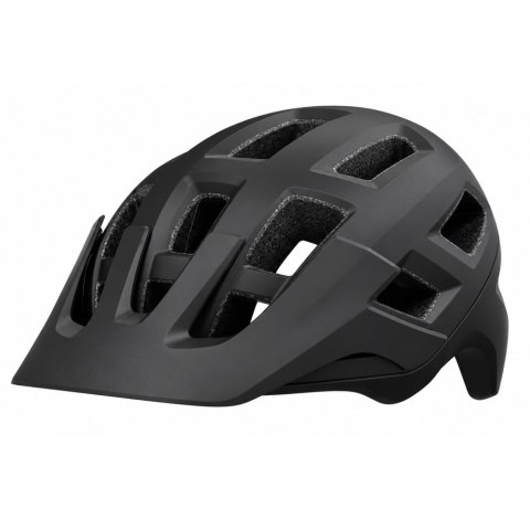 LEAN Kask Rowerowy MTB Regulowany Z Odpinanym Daszkiem Uniwersalny Czarny