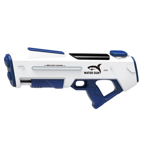 LEAN Toys Elektryczny Automatyczny Karabin Pistolet Na Wodę Biały 1000ml 61cm