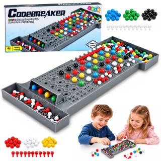 LEAN Toys Gra Logiczna Kodowanie Zgadnij Kod Codebreaker Łamacz Kodów Gra Dla 2 Osób