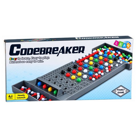 LEAN Toys Gra Logiczna Kodowanie Zgadnij Kod Codebreaker Łamacz Kodów Gra Dla 2 Osób