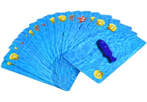 LEAN Toys Gra Zręcznościowa Łowienie Rybek z Paszczy Rekina Szalony Rekin Karty