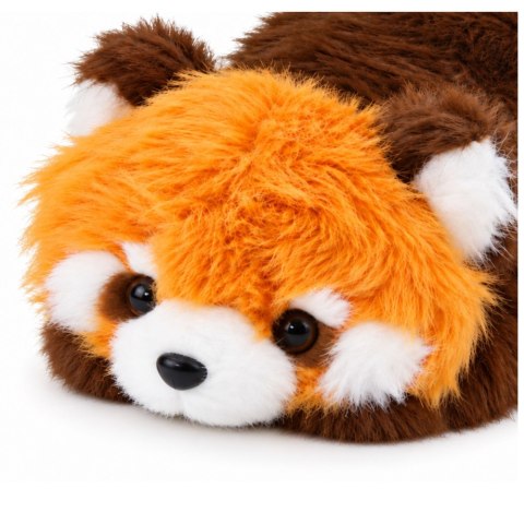 LEAN Toys Mała Pluszowa Panda Czerwona Przytulanka Maskotka Rudawo-Brązowa 16 cm