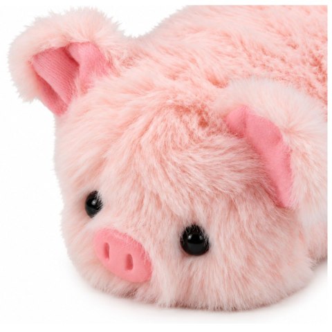 LEAN Toys Mała Pluszowa Świnka Przytulanka Maskotka Zwierzątko Różowa 16 cm