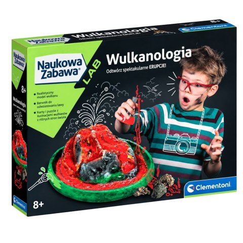 Clementoni Naukowa Zabawa Zestaw Naukowy Wulkanologia Język Polski Clementoni 50893