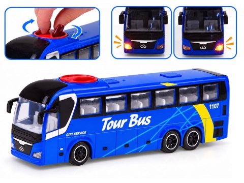 JOKOMISIADA Interaktywny AUTOKAR - otwierany autobus z światłem i dźwiękiem 1:16 ZA6388