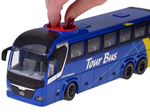 JOKOMISIADA Interaktywny AUTOKAR - otwierany autobus z światłem i dźwiękiem 1:16 ZA6388