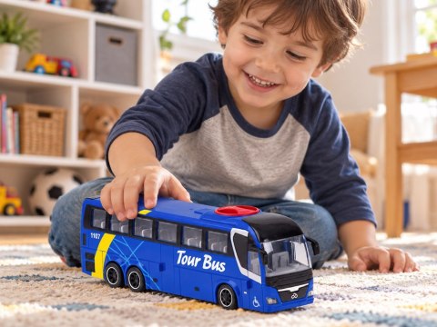 JOKOMISIADA Interaktywny AUTOKAR - otwierany autobus z światłem i dźwiękiem 1:16 ZA6388