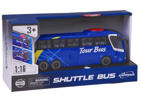 JOKOMISIADA Interaktywny AUTOKAR - otwierany autobus z światłem i dźwiękiem 1:16 ZA6388