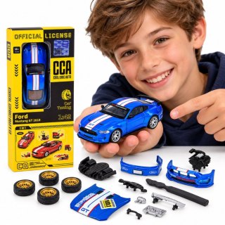 JOKOMISIADA Samochód metalowy licencjonowany Ford Mustang GT 2018 s. 1:42 TUNING ZA6457