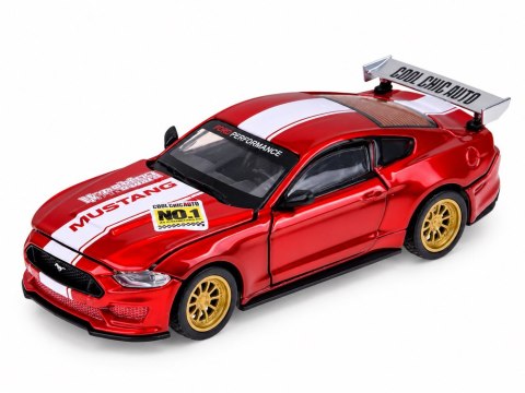 JOKOMISIADA Samochód metalowy licencjonowany Ford Mustang GT 2018 s. 1:42 TUNING ZA6458
