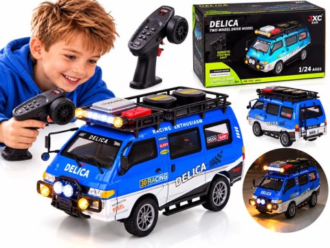 JOKOMISIADA Samochód zdalnie sterowany Mitsubishi Delica 1:24 Terenowy van RC0805