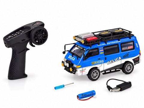 JOKOMISIADA Samochód zdalnie sterowany Mitsubishi Delica 1:24 Terenowy van RC0805