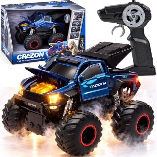 JOKOMISIADA Samochód zdalnie sterowany Monster Truck Crazon 4x4 Efekt dymu RC0785