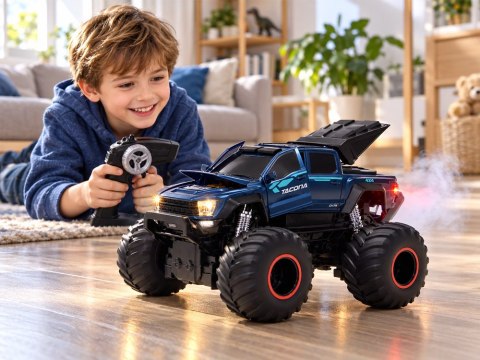 JOKOMISIADA Samochód zdalnie sterowany Monster Truck Crazon 4x4 Efekt dymu RC0785