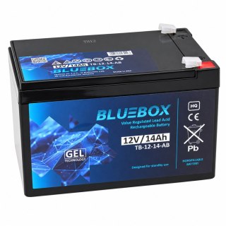 LEAN CARS BLUEBOX Akumulator Żelowy VRLA AGM 12V14Ah Do Auta Na Akumulator