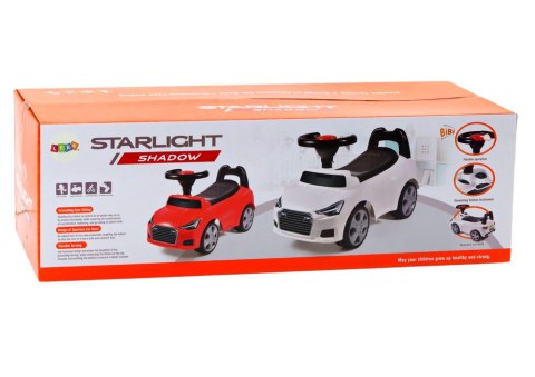 LEAN CARS Samochód Jeździk Z Oparciem QX-3396 Klakson Schowek Niebieski