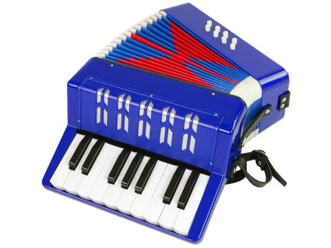 LEAN Toys Akordeon Instrument Muzyczny Dla Dzieci Muzyka Niebieski