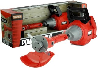 LEAN Toys Duża Podkaszarka Zabawka Ogród Narzędzia Świeci