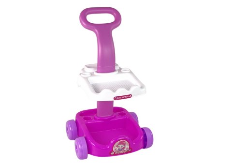 LEAN Toys Duży Zestaw Do Sprzątania Wózek Wiele Akcesoriów