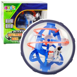 LEAN Toys Gra Zręcznościowa Kosmiczna Łamigłówka Duża Kula Labirynt 3D