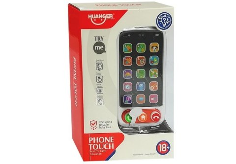 LEAN Toys Smartfon Dziecięcy Telefon Dotykowy