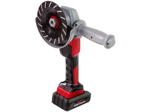 LEAN Toys Zabawka Szlifierka Dla Dzieci Majsterkowicz Narzędzia Tarcze Czerwone