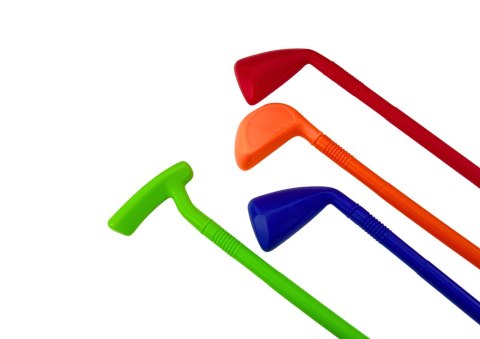 LEAN Toys Zestaw Do Mini-Golfa Wózek na Kółkach 4 Kije Piłeczki