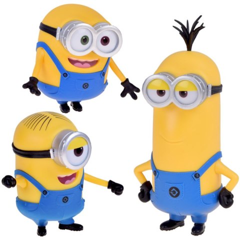 Yolopark MINIONKI zestaw 3 licencjonowanych figurek Kevin, Bob i Stuart ZA6467