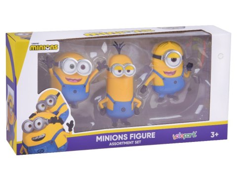 Yolopark MINIONKI zestaw 3 licencjonowanych figurek Kevin, Bob i Stuart ZA6467