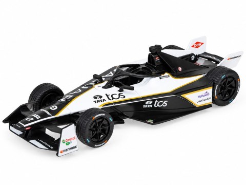 JOKOMISIADA AUTO metalowe Jaguar I-TYPE 6 Formula E Gen3 1:24 ZA6400