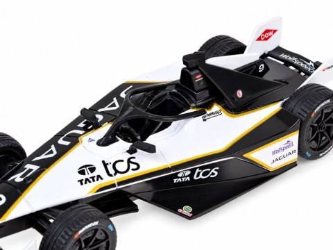 JOKOMISIADA AUTO metalowe Jaguar I-TYPE 6 Formula E Gen3 1:24 ZA6400