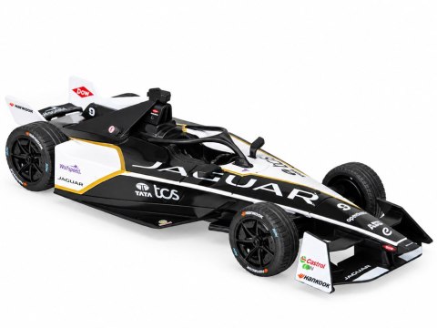 JOKOMISIADA AUTO metalowe Jaguar I-TYPE 6 Formula E Gen3 1:24 ZA6400