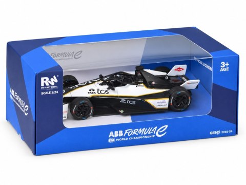 JOKOMISIADA AUTO metalowe Jaguar I-TYPE 6 Formula E Gen3 1:24 ZA6400