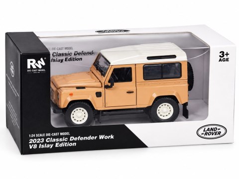JOKOMISIADA AUTO metalowe Land Rover Defender 90 Works V8 Islay Edition 1:24 ZA6403