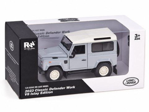 JOKOMISIADA AUTO metalowe Land Rover Defender 90 Works V8 Islay Edition 1:24 ZA6403