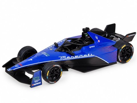 JOKOMISIADA AUTO metalowe Maserati Tipo Folgore Formula E Gen3 1:24 ZA6398