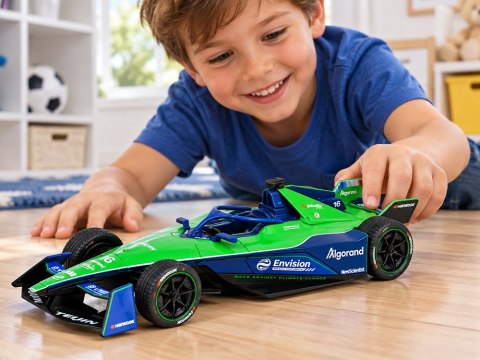 JOKOMISIADA AUTO metalowe Model bolidu Envision Racing Formula E 1:24 ZA6396