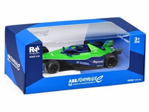 JOKOMISIADA AUTO metalowe Model bolidu Envision Racing Formula E 1:24 ZA6396
