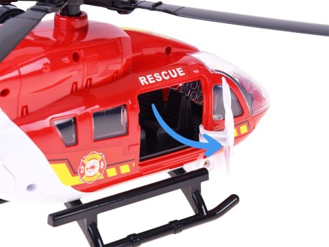 JOKOMISIADA Helikopter strażacki ratunkowy - światło, dźwięk, ruch STRAŻ POŻARNA ZA6393