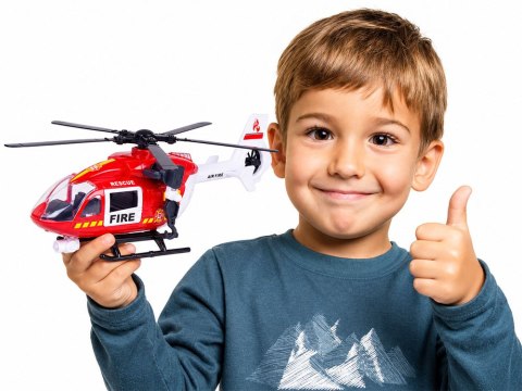 JOKOMISIADA Helikopter strażacki ratunkowy - światło, dźwięk, ruch STRAŻ POŻARNA ZA6393