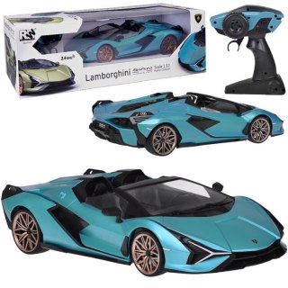 JOKOMISIADA Licencjonowane auto Lamborghini Sián dł.41cm Zdalnie sterowane 1:12 RC0659
