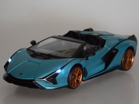 JOKOMISIADA Licencjonowane auto Lamborghini Sián dł.41cm Zdalnie sterowane 1:12 RC0659